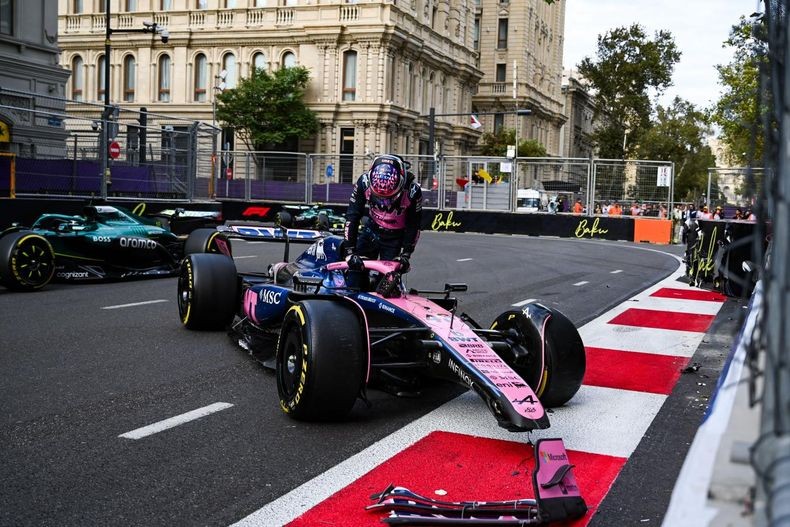 GP de Azerbaiyán: Colapinto finalizó en la última ubicación | Deportes