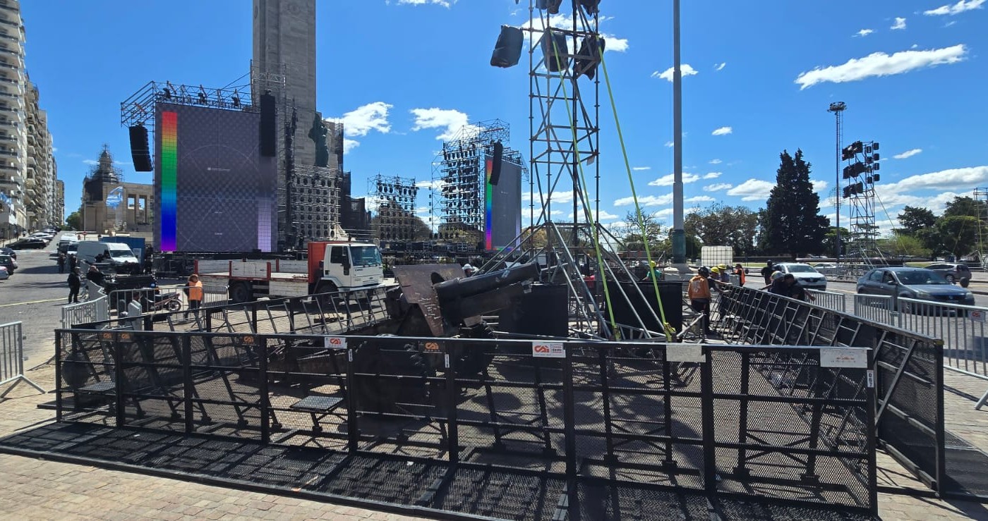 Tricentenario: cómo será el operativo de ordenamiento para el show Nicki Nicole y Baglietto en el Monumento | Rosario y la región