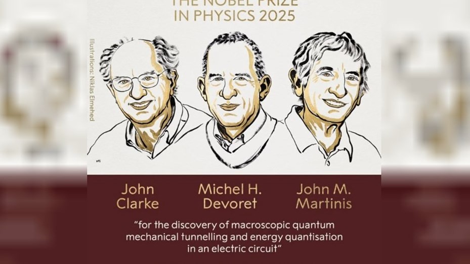 El premio Nobel de Física 2025 fue otorgado a John Clarke, Michel H. Devoret y John M. Martinis | Internacionales