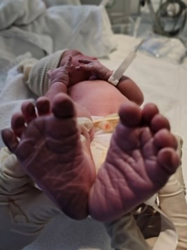 Nació Faustino, el hijo de Eva Bargiela y Gianluca Simeone: las primeras postales del bebé | Espectáculos