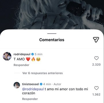 Tini y De Paul ya no se esconden: el campeón del mundo fue a FUTTTURA y la felicitó en redes sociales | Espectáculos