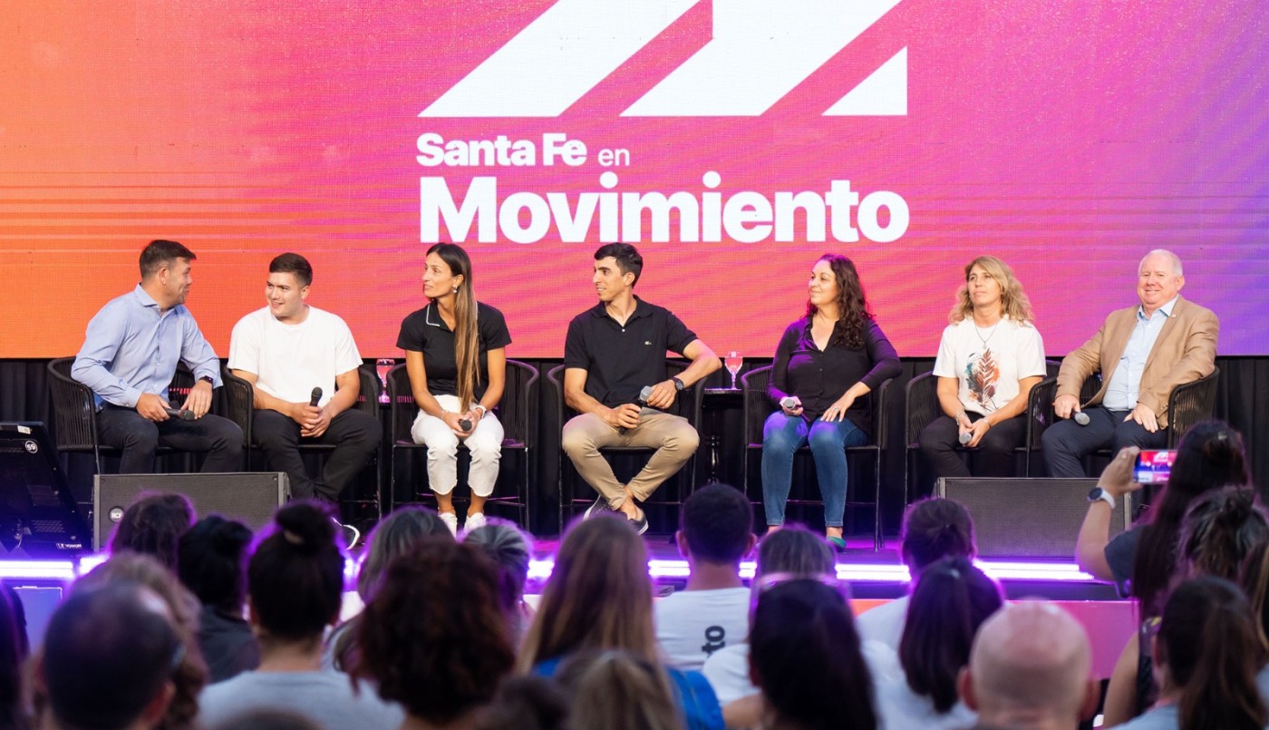 Congreso “Santa Fe en Movimiento”: grandes figuras del deporte en Rosario | Deportes