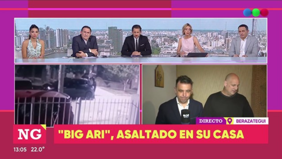 Asalto y pesadilla para "Big Ari", ex Gran Hermano: "Entraron súper preparados" | Información General