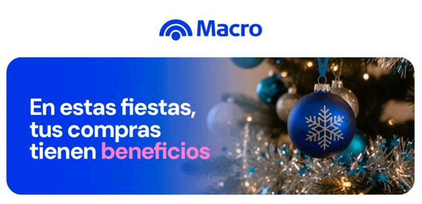 Banco Macro tiene los mejores beneficios en las fiestas de Navidad y Año Nuevo | Contenido patrocinado