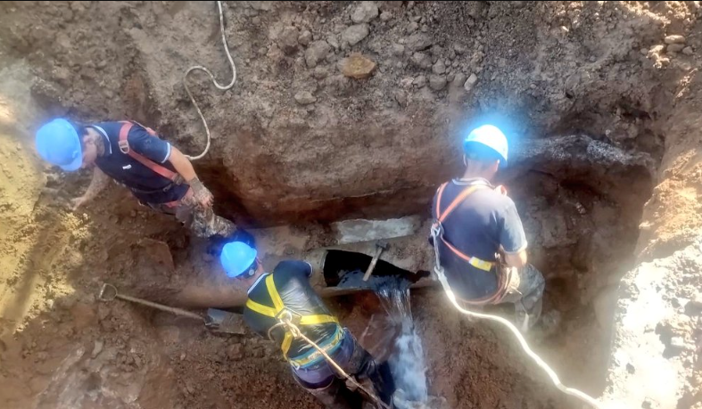 Zona norte: normalizaron el servicio de agua tras la rotura de un caño maestro | Rosario y la región