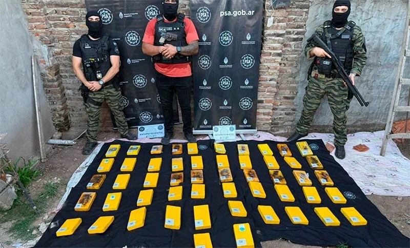 Megaoperativo contra el microtráfico: secuestraron 52 kilos que cocaína | Información General