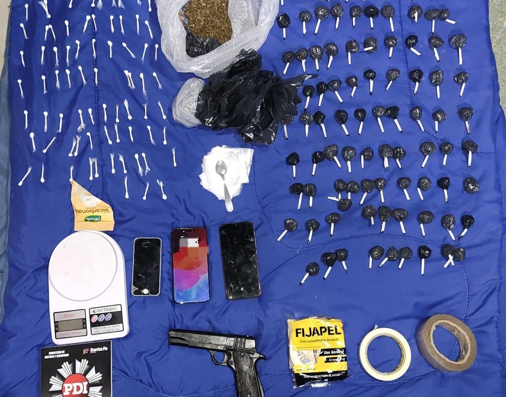 VGG: PDI aprehendió a un hombre y a una mujer por microtráfico | Rosario y la región