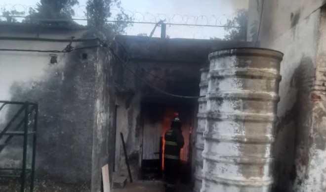 Un desperfecto técnico desató un incendio en el cementerio La Piedad | Rosario y la región