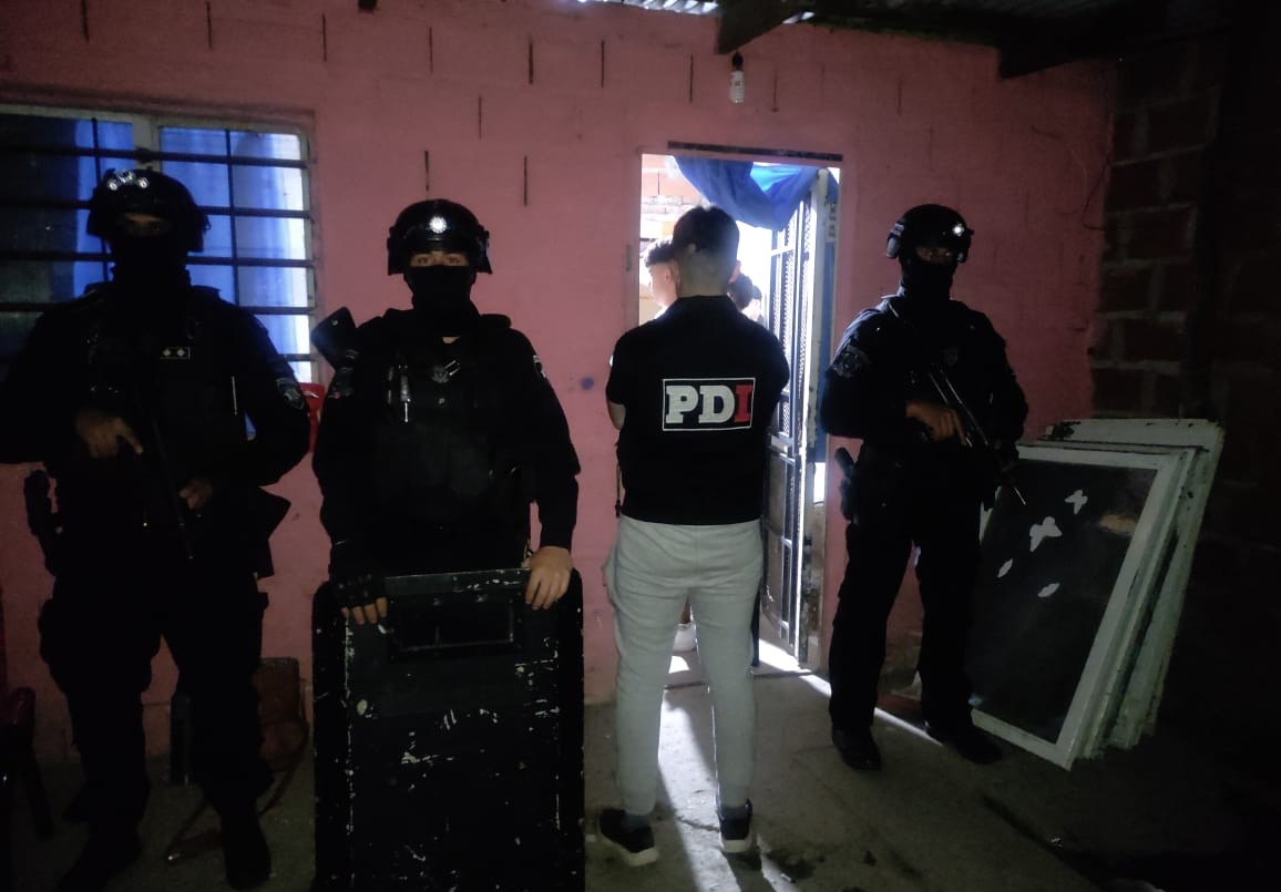 La PDI realizó 126 allanamientos en una semana | Rosario y la región