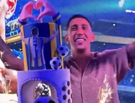 Di María celebró sus 38 años con música en vivo y una torta gigante | Deportes