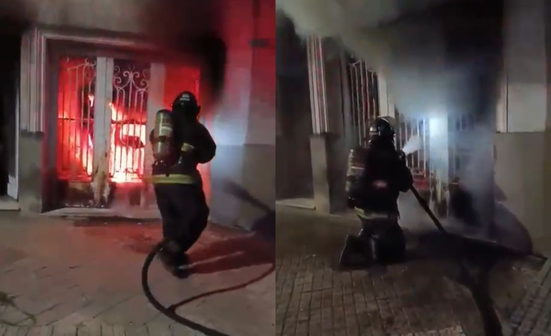 Un incendio destruyó el garage de una vivienda | Rosario y la región