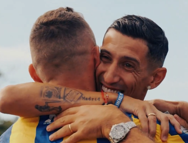 El abrazo más esperado: Marco Ruben vuelve a Rosario Central para un "último baile" con Di María, ambos ídolos “canallas” ya vivieron un encuentro histórico | Deportes