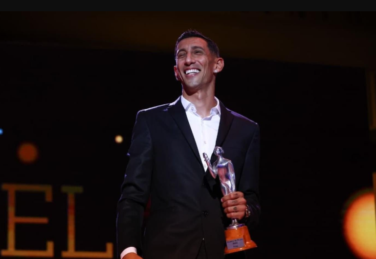 Ángel Di María ganó el Olimpia de Plata como mejor futbolista | Deportes