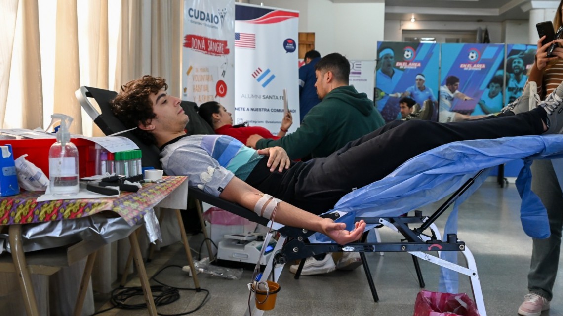 Última campaña de donación de sangre del año en la sede de Gobierno | Rosario y la región