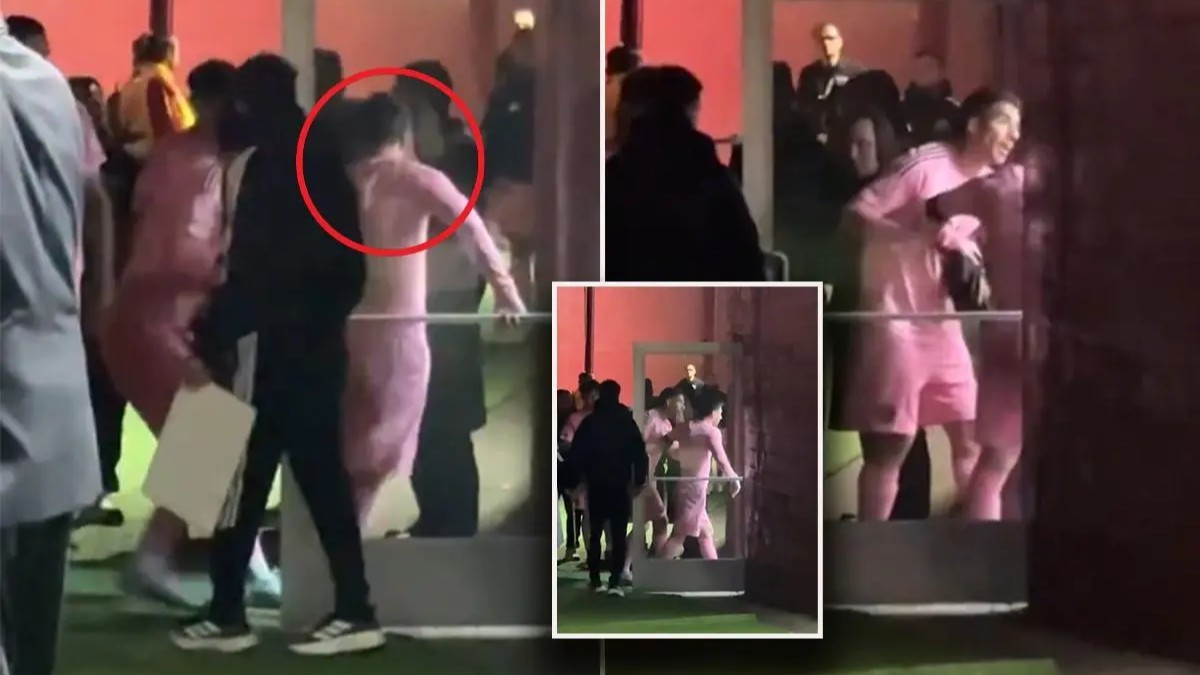 La furia de Lionel Messi contra el árbitro tras la derrota del Inter Miami | Deportes