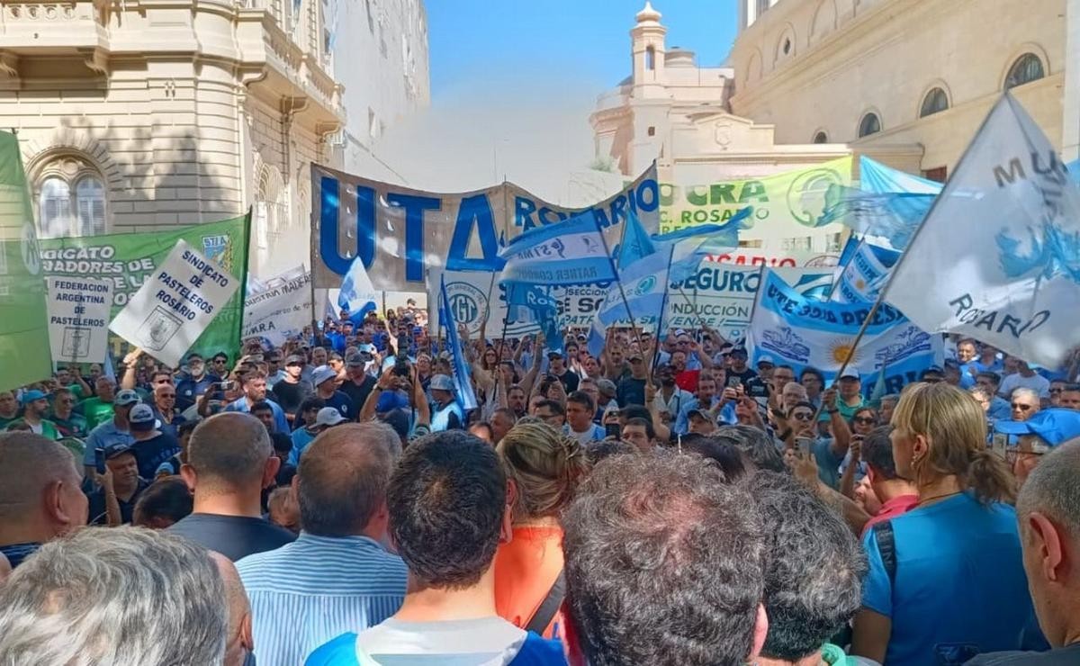 Jornada de movilizaciones y cortes de tránsito en rechazo a la reforma laboral | Rosario y la región