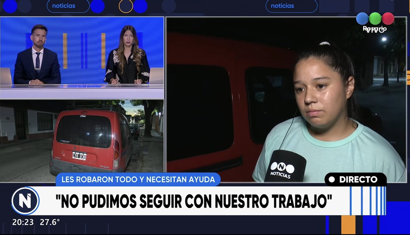 Les robaron todo a emprendedoras en Rosario y piden ayuda para poder seguir trabajando | Rosario y la región