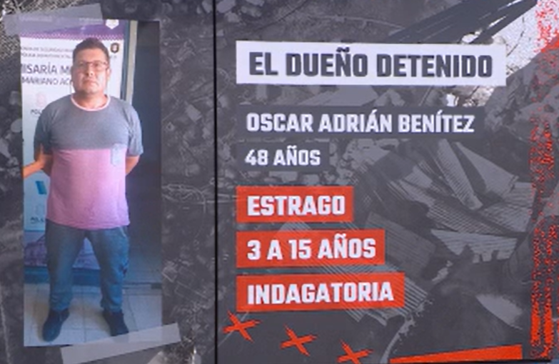 Detuvieron al dueño del depósito donde explotaron las garrafas en Mariano Acosta | Información General