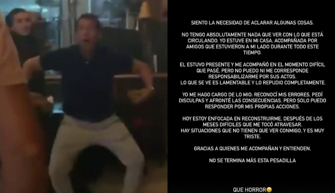 Agostina Páez repudió el video de su padre y se desligó del nuevo escándalo | Información General