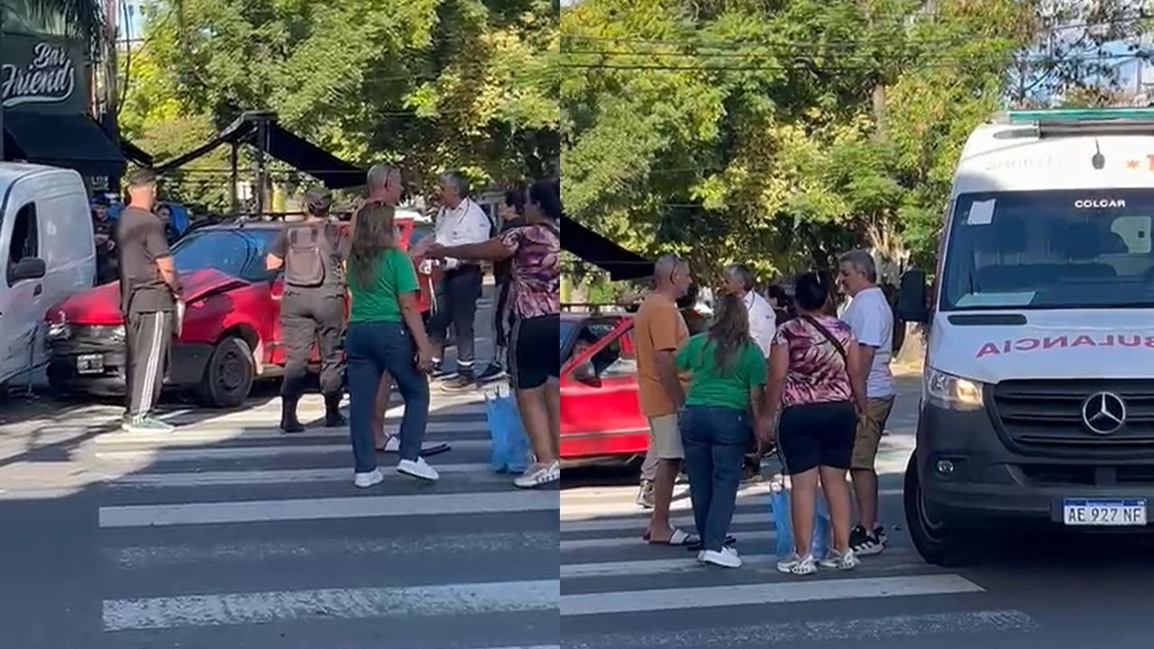 Siniestro vial en zona sur: dos autos y una bicicleta involucrados en un choque en San Martín y Centeno | Rosario y la región