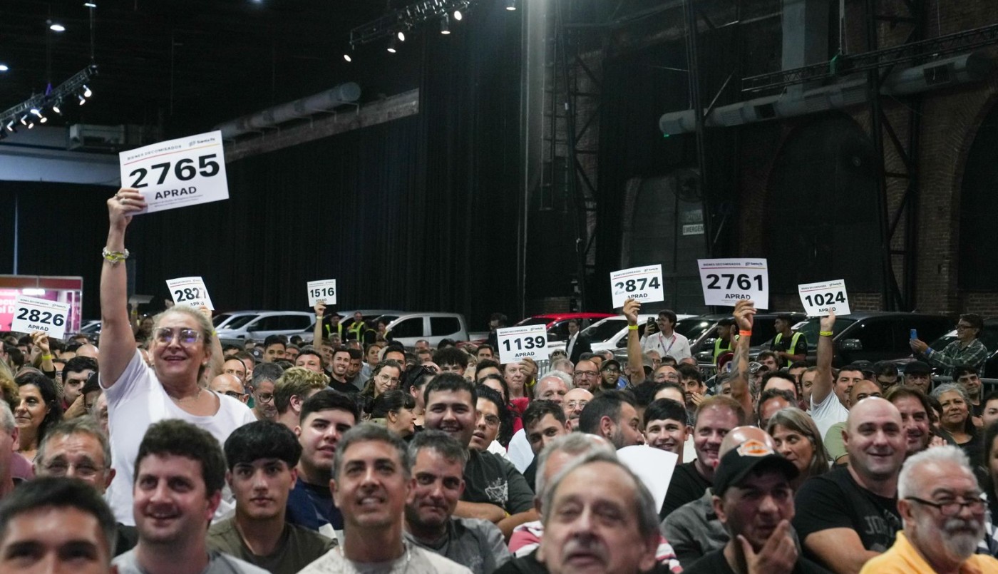 Santa Fe realizó la mayor subasta de bienes del delito en el país | Rosario y la región