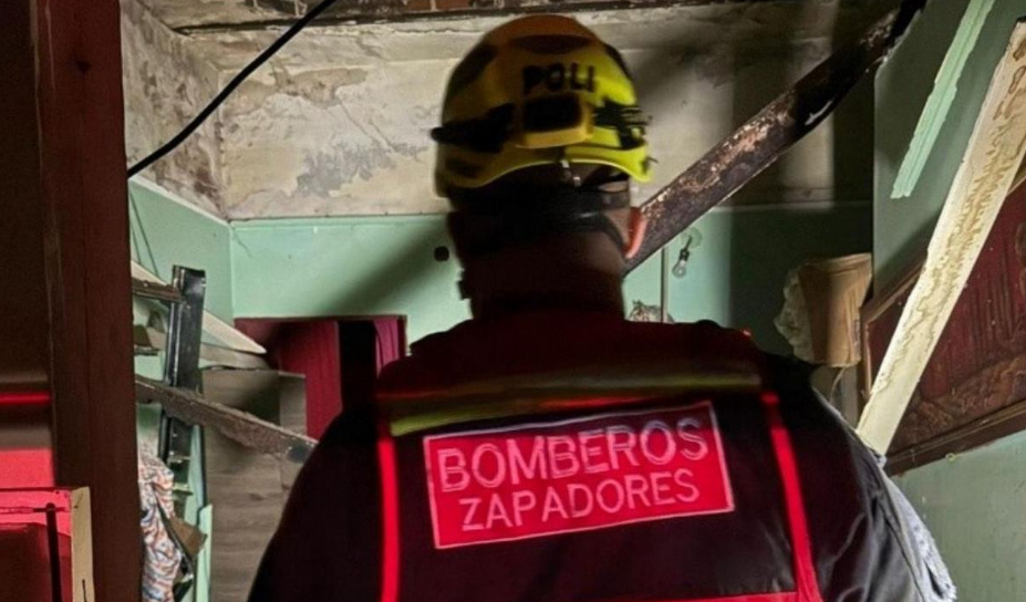 Derrumbe en una vivienda de zona sur deja a un hombre herido | Rosario y la región