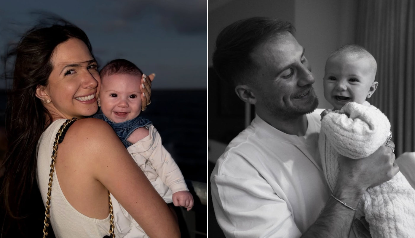 Alexis Mac Allister y Ailén Cova compartieron las fotos más dulces de su hija Alaia | Espectáculos