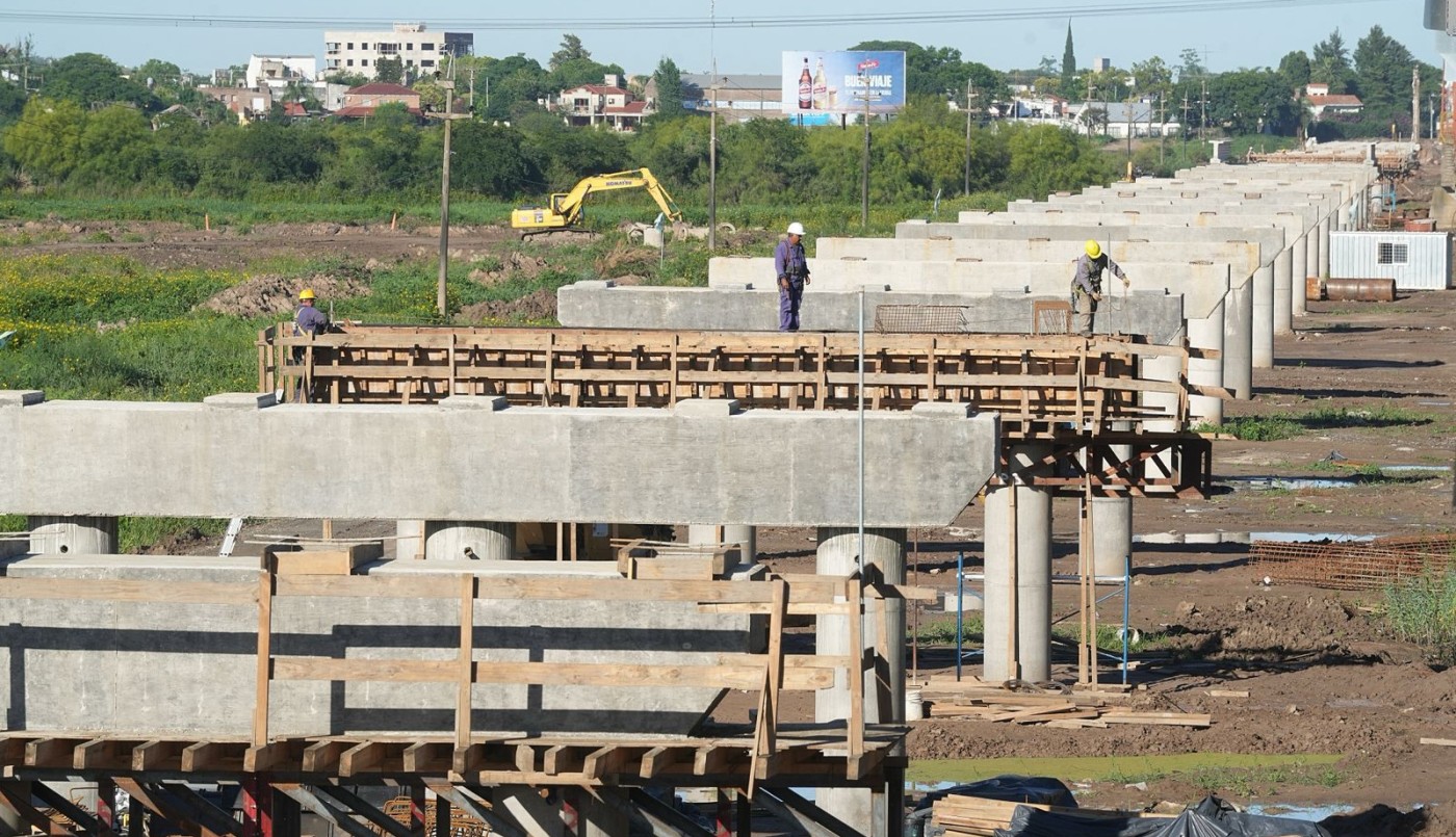 A contramano del país: crece el empleo en la construcción en Santa Fe impulsado por la obra pública | Rosario y la región