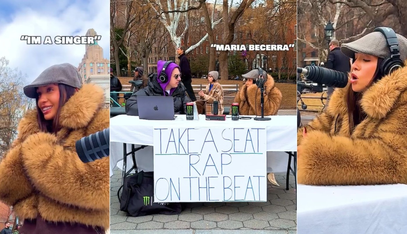 María Becerra sorprendió a un productor en Nueva York y grabó un tema en plena calle | Espectáculos