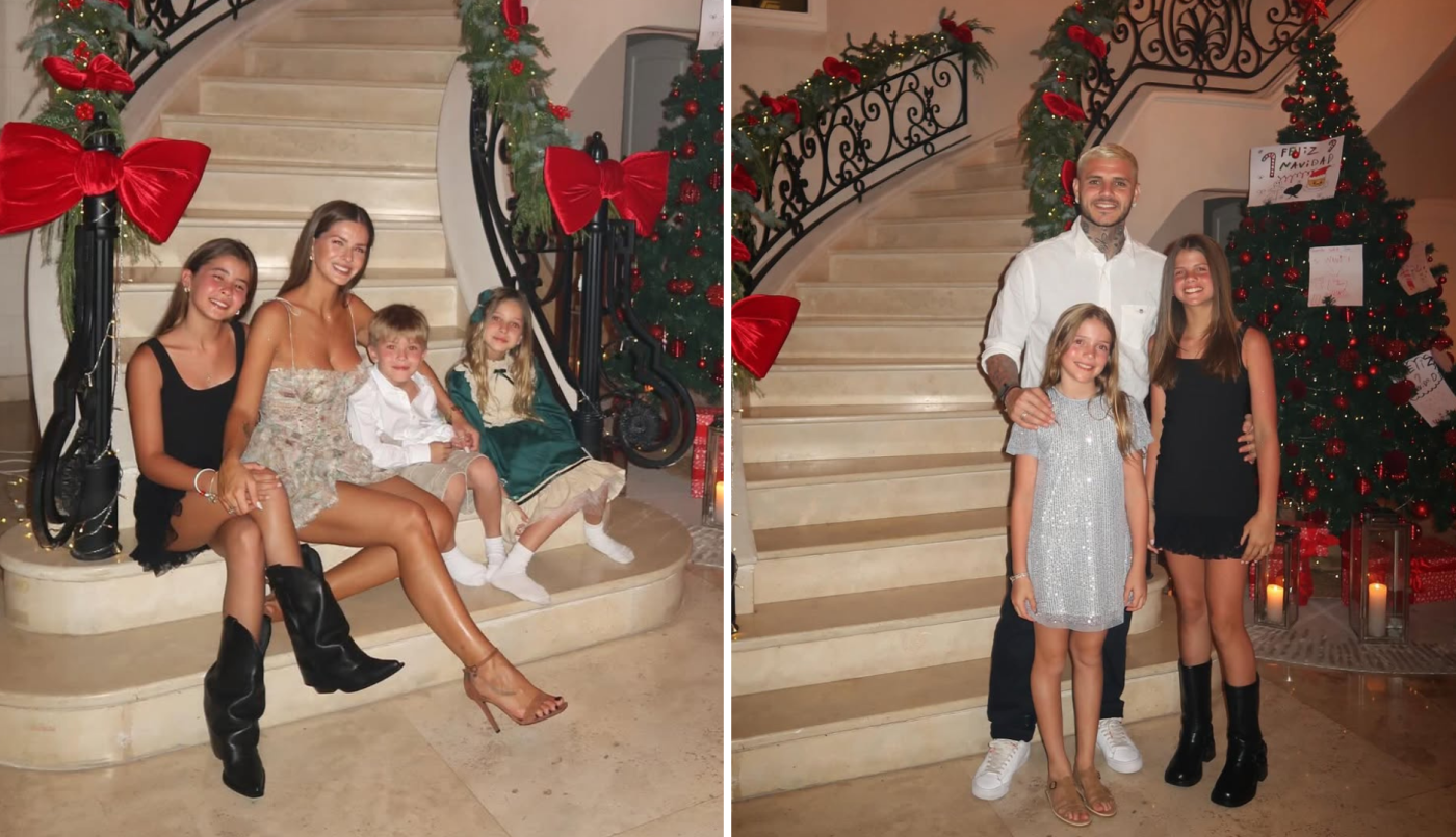 La China Suárez y Mauro Icardi celebraron la Navidad en Buenos Aires junto a sus hijos | Espectáculos