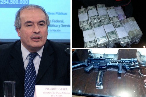 Fue detenido el segundo de De Vido cuando buscaba enterrar bolsas con cinco millones de dólares | Información General