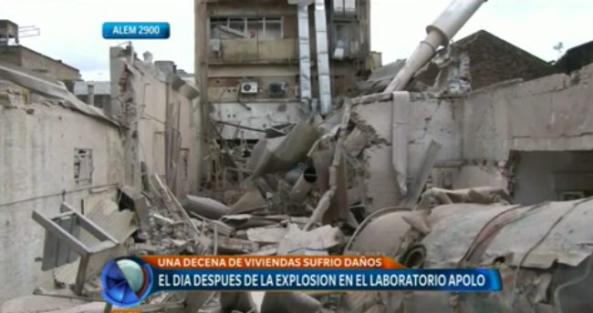 El hombre herido en la explosión del laboratorio Apolo evoluciona favorablemente | Información General