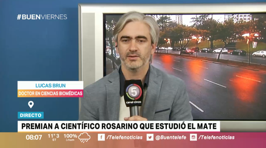 Premian a un científico rosarino que estudió el mate | Información General