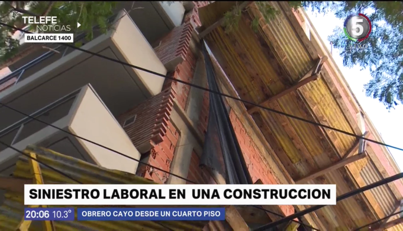 Murió el obrero que cayó de una construcción en Balcarce al 1400 | Información General