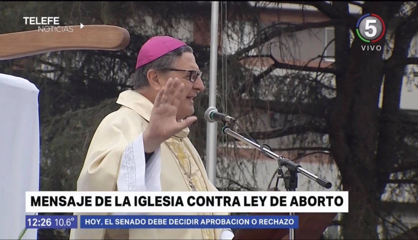 Aborto sesión histórica: el arzobispo Eduardo Eliseo Martín pidió a los senadores que voten en contra | Información General