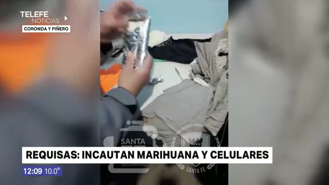 Requisas: incautaron marihuana y celulares | Información General