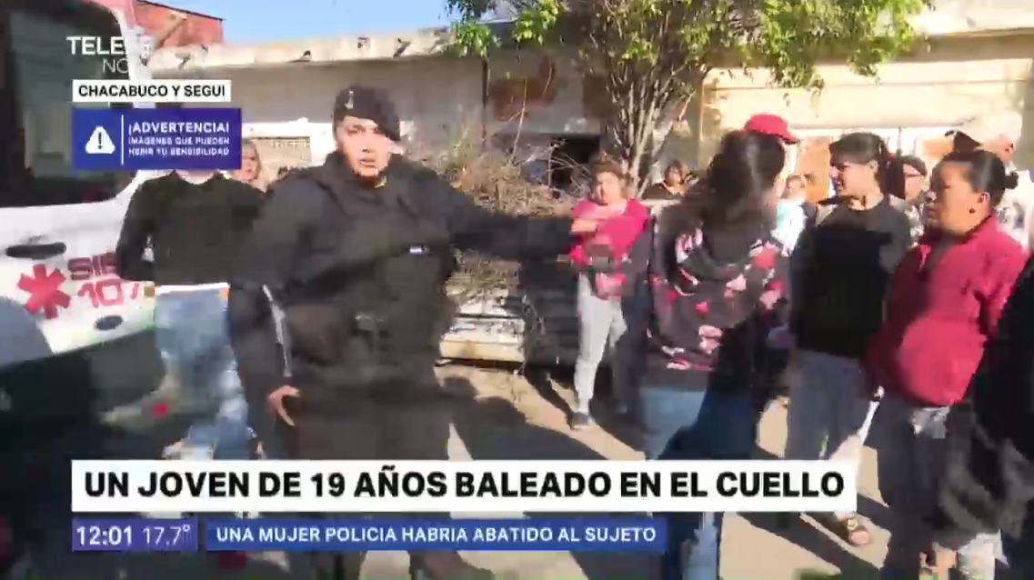 Un joven fue baleado en el cuello en barrio La Tablada | Información General