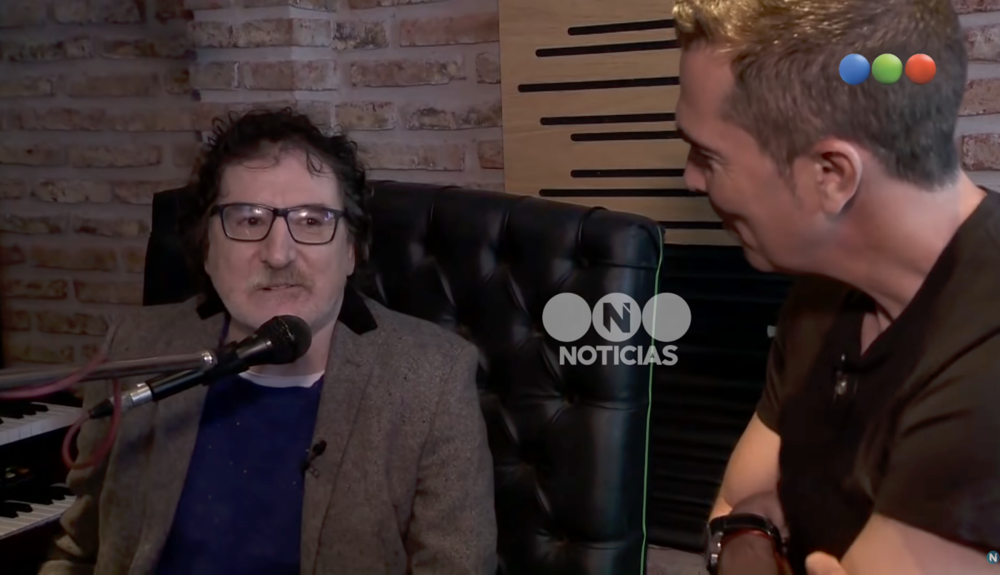Charly García mano a mano con Telefe Noticias | Espectáculos