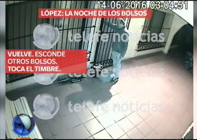 Infografía: la noche de los bolsos de López | Información General