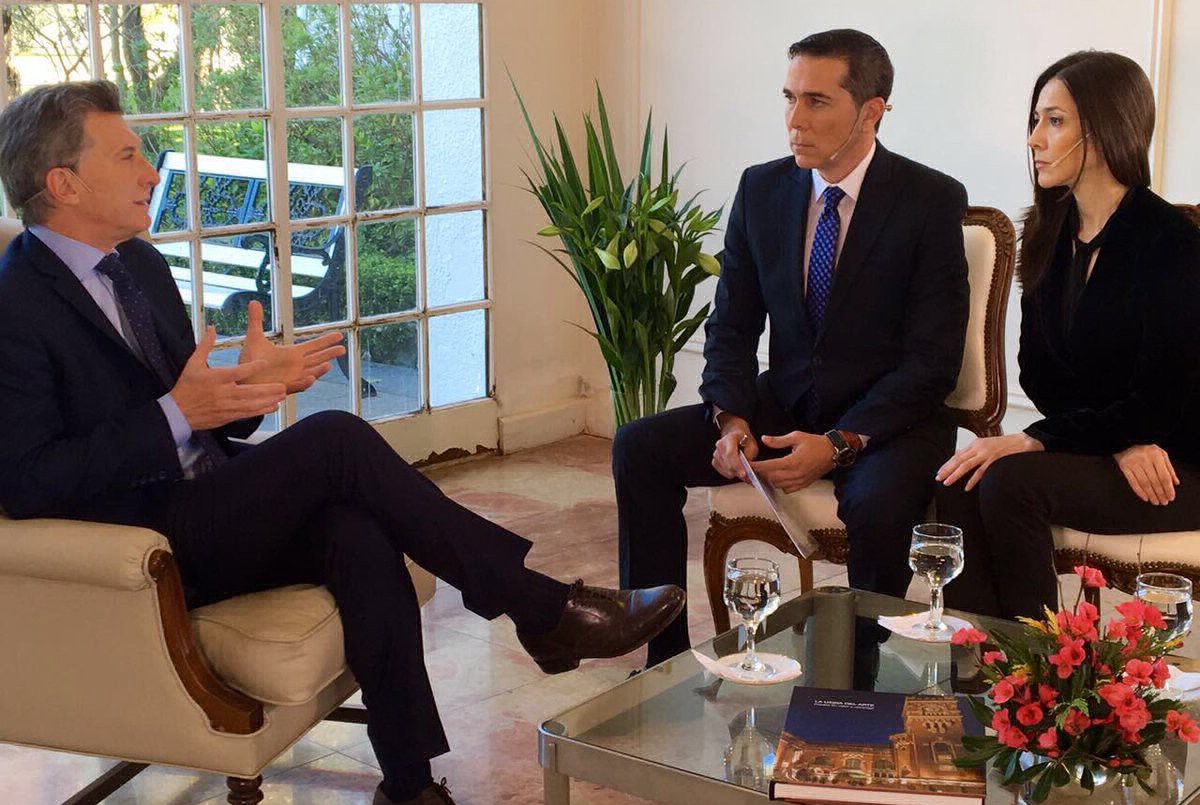 Mauricio Macri conversó a solas con Telefe Noticias: balance de siete meses de gestión | Información General