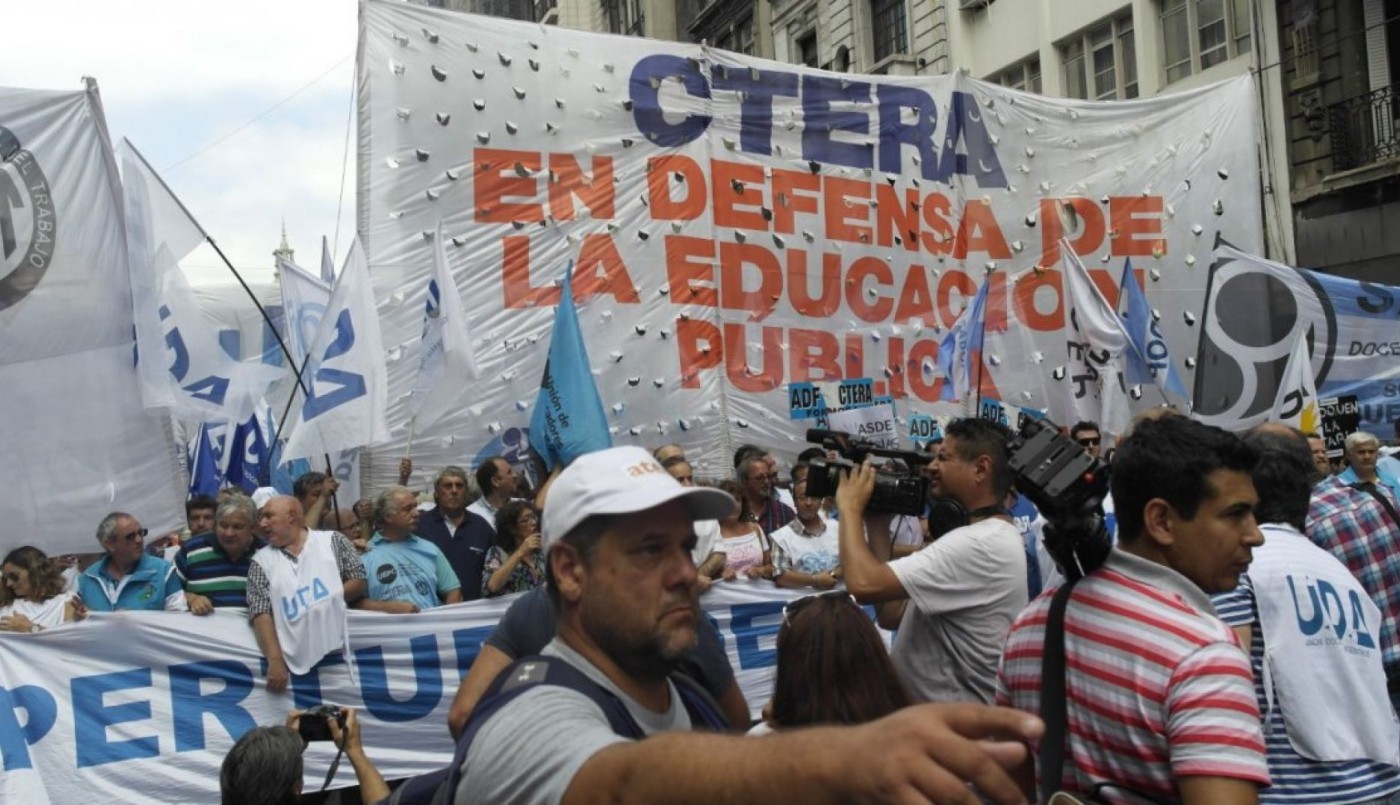 Ctera convocó a un nuevo paro nacional y movilización para el 24 de octubre | Información General