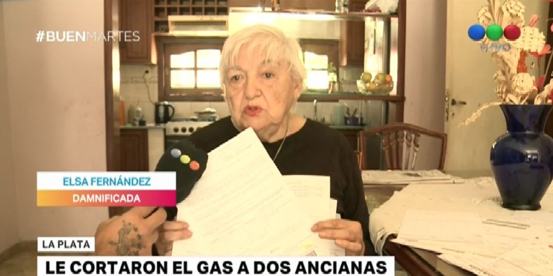 Le cortaron el gas a una mujer de 106 años y a su hija de 81 | Información General