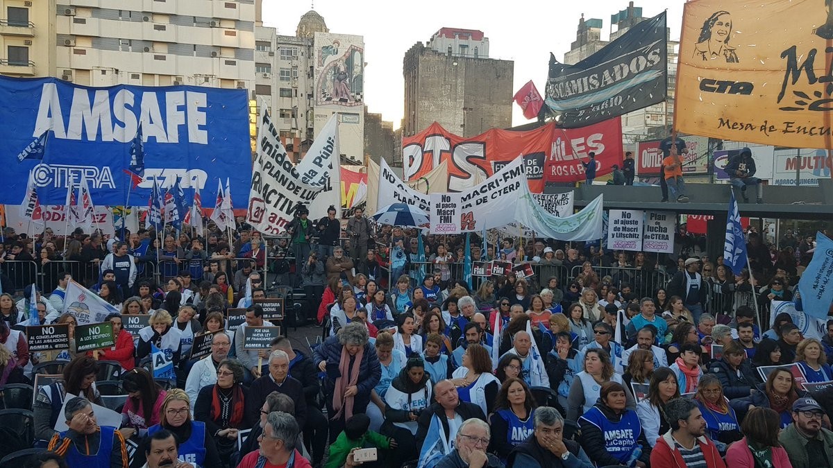 Paro nacional en rechazo al Presupuesto 2019: qué gremios adhieren a la medida de fuerza | Información General