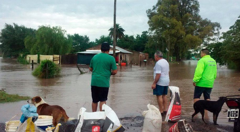 Doscientos evacuados y cortes de luz en Pergamino por un fuerte temporal | Información General