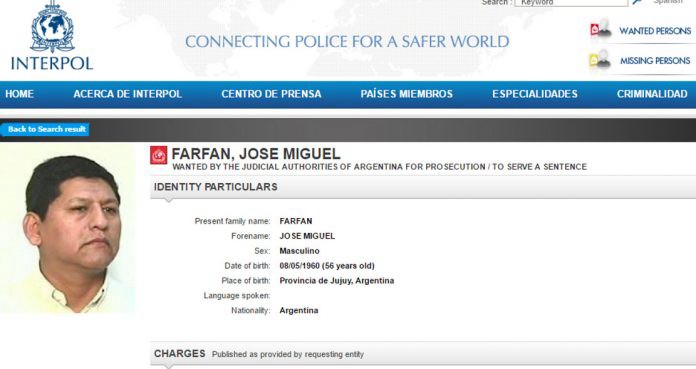 Ofrecen medio millón de pesos de recompensa a quien aporte datos sobre un narco prófugo que coimeó a un juez | Información General