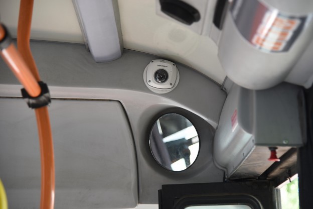 Presentaron los sistemas de videovigilancia colocados en 150 unidades del transporte urbano | Información General