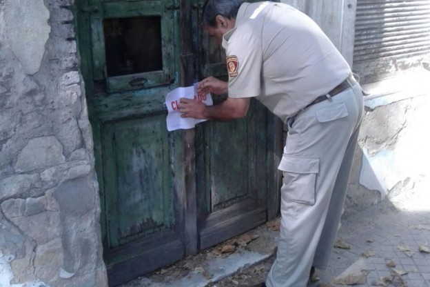 Clausuran las obras de una pensión de tres pisos que se construía sin permiso de edificación | Información General