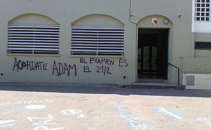 Con una carta y una bala, amenazaron de muerte a una profesora para que apruebe a los alumnos en un examen | Información General