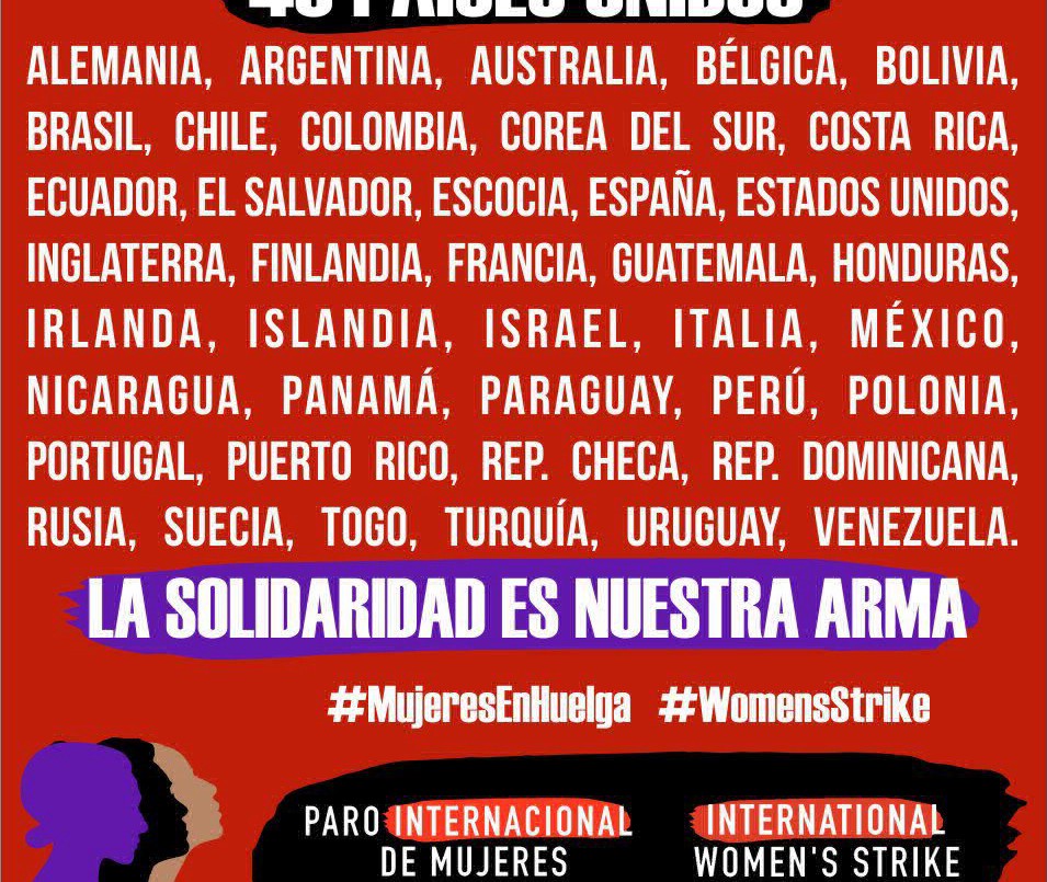 El #8M ya se siente las redes | Información General