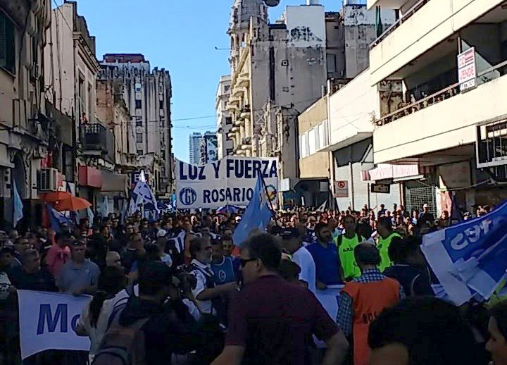 Desde el Movimiento Sindical Rosarino consideran "altísimo" el acatamiento al paro general | Información General